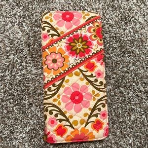 Vera Bradley passport holder and wallet